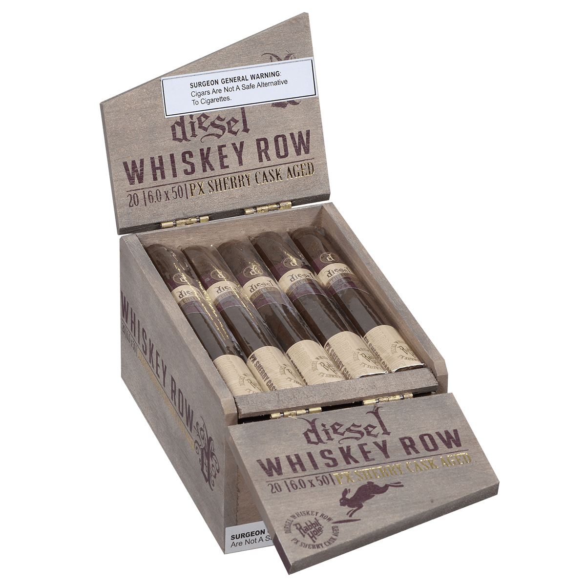 Diesel Whiskey Row Sherry Cask Toro 20 Ct. Box 6.00X50