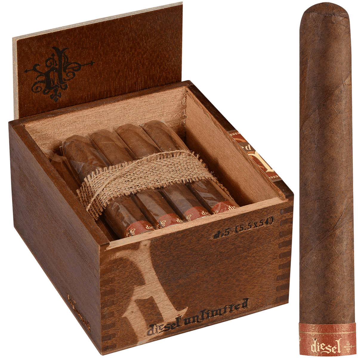 Diesel Unlimited D.5 (Robusto) 20 Ct. Box 5.50X54