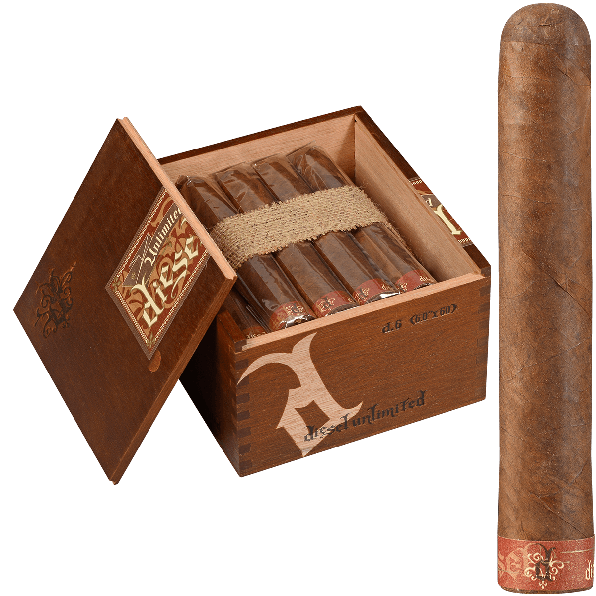 Diesel Unlimited D.6 (Gordo) 20 Ct. Box 6.00X60