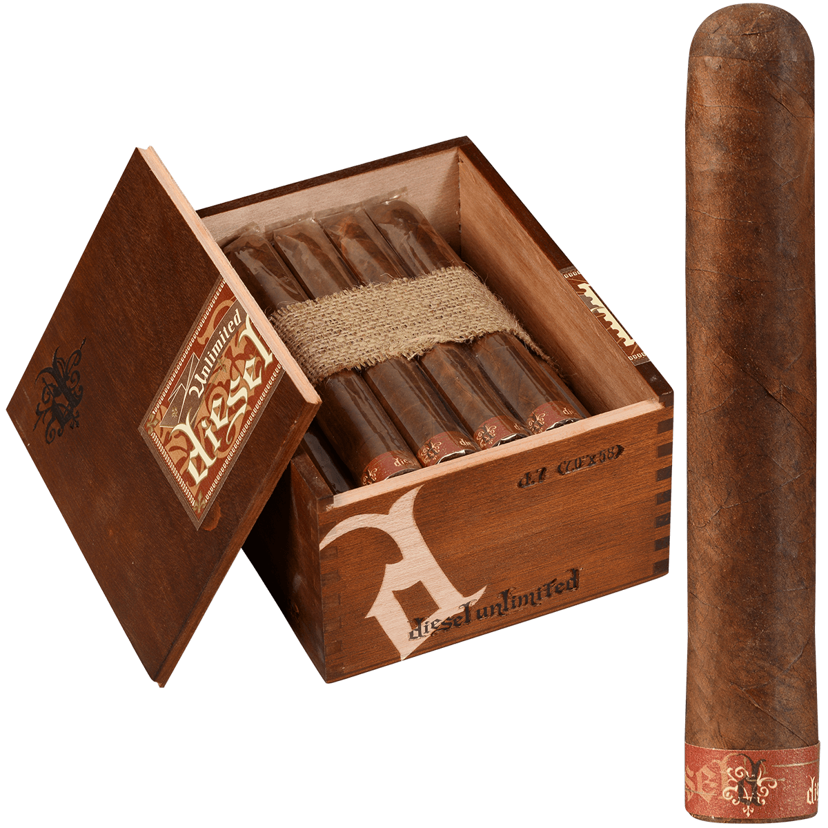 Diesel Unlimited D.7 (President) 20 Ct. Box 7.00X58