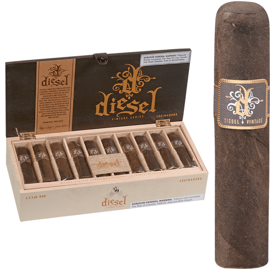Diesel Vintage Series Maduro Gigante Nub 20 Ct. Box 6.50X60