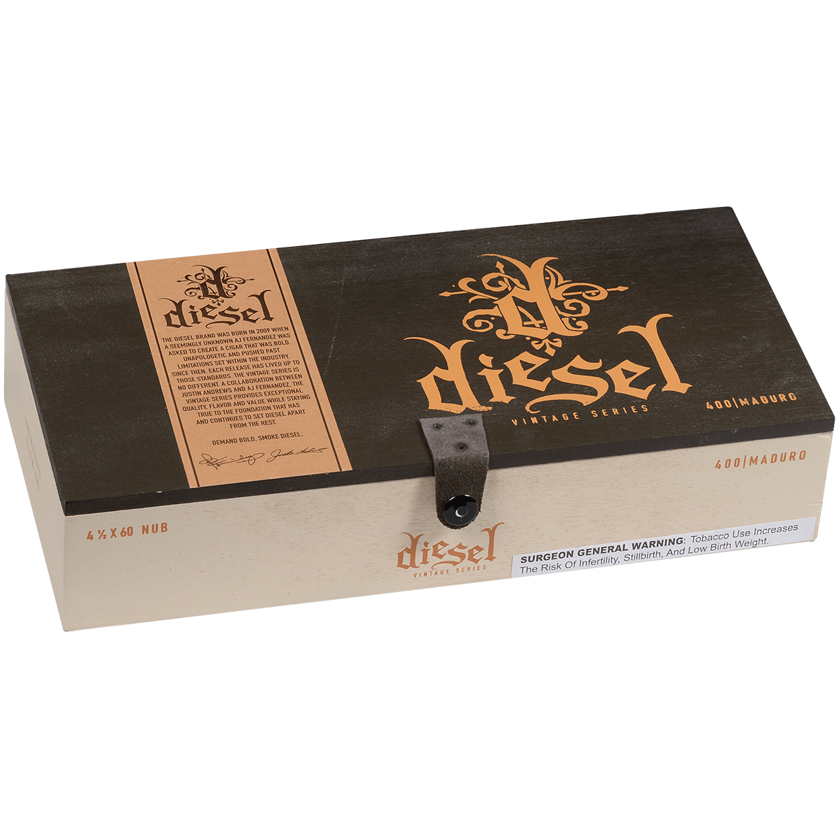 Diesel Vintage Series Maduro Gigante Nub 20 Ct. Box 6.50X60