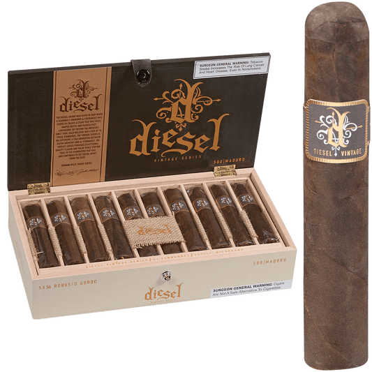 Diesel Vintage Series Maduro Robusto Gordo 20 Ct. Box 5.00X56