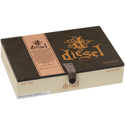 Diesel Vintage Series Maduro Toro 20 Ct. Box 6.00X52