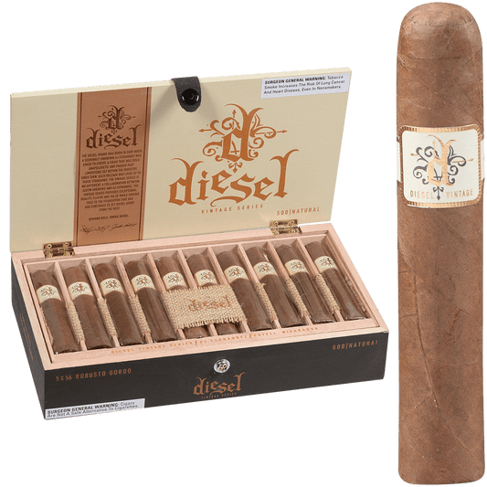Diesel Vintage Series Natural Robusto Gordo 20 Ct. Box 5.00X56