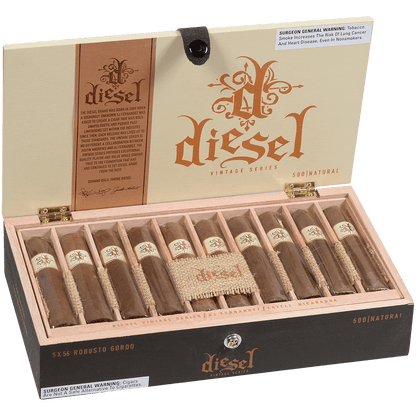 Diesel Vintage Series Natural Robusto Gordo 20 Ct. Box 5.00X56