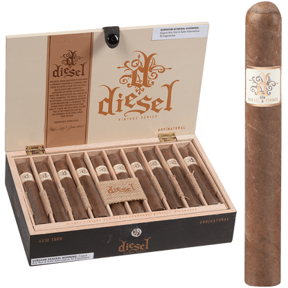 Diesel Vintage Series Natural Toro 20 Ct. Box 6.00X52