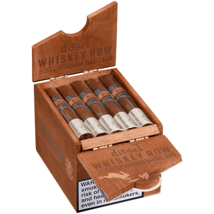 Diesel Whiskey Row Robusto 25 Ct. Box 5.50X52