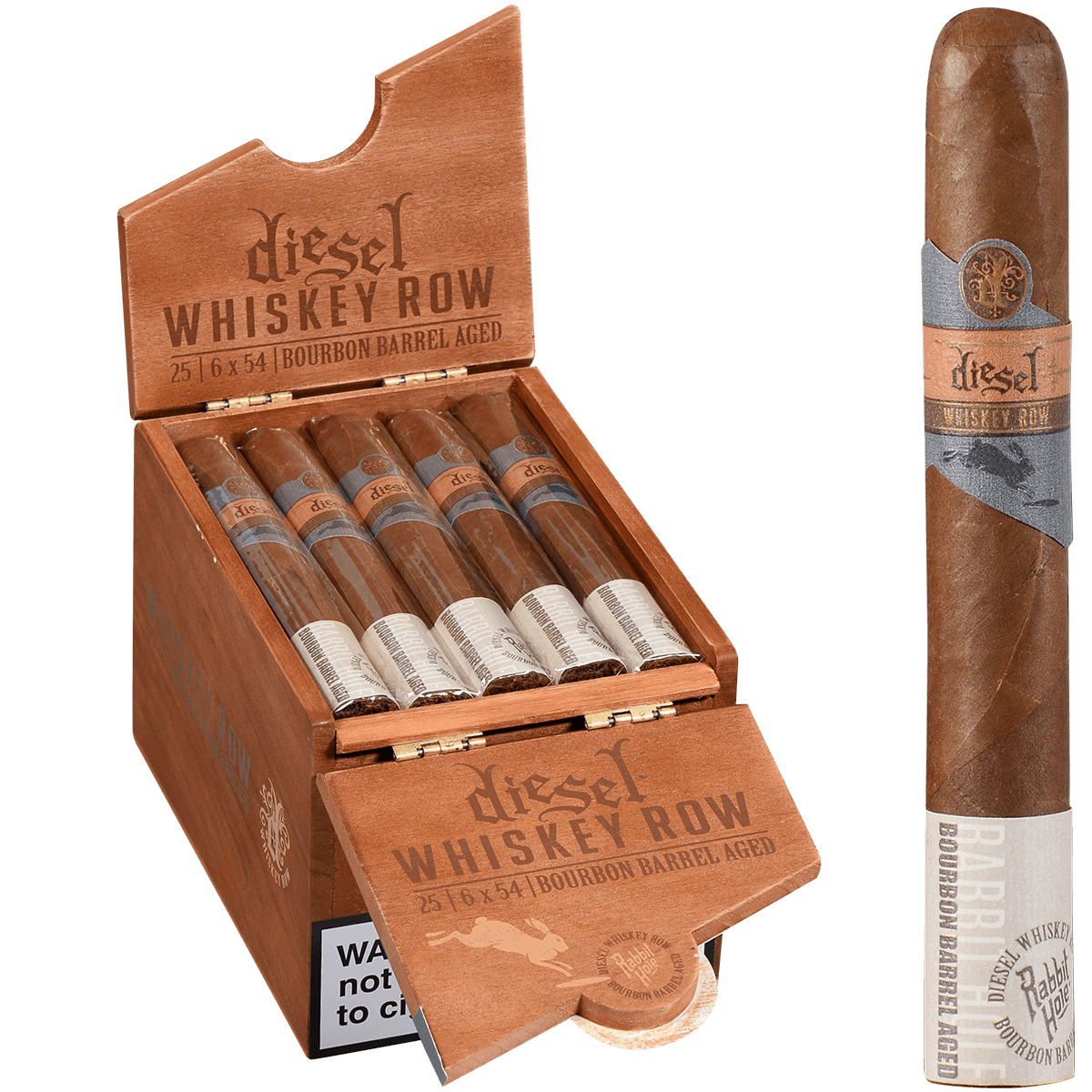 Diesel Whiskey Row Toro 25 Ct. Box 6.00X54