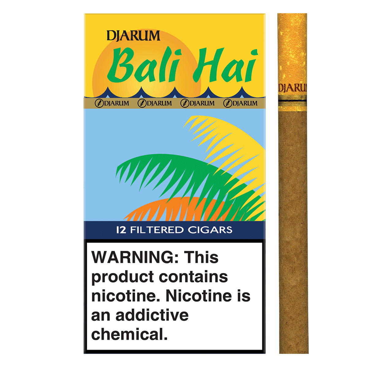 Djarum Cigars Bali Hai Filtered Cigars 10/12 Pack
