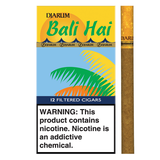 Djarum Cigars Bali Hai Filtered Cigars 10/12 Pack