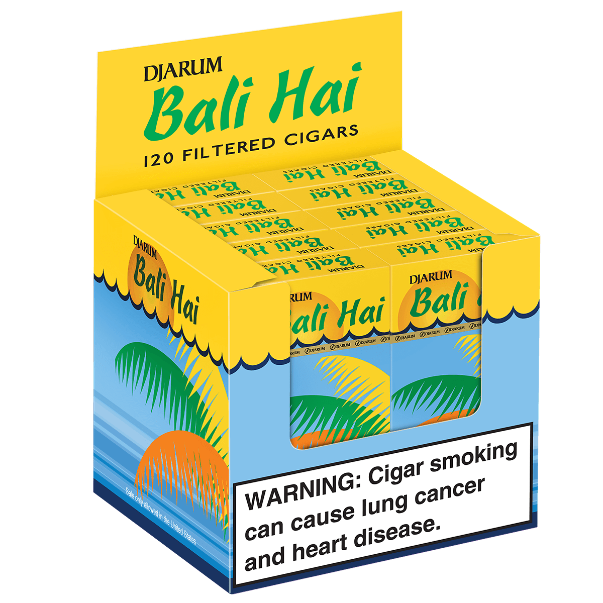 Djarum Cigars Bali Hai Filtered Cigars 10/12 Pack