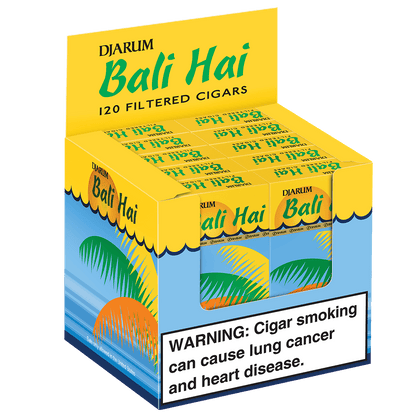 Djarum Cigars Bali Hai Filtered Cigars 10/12 Pack