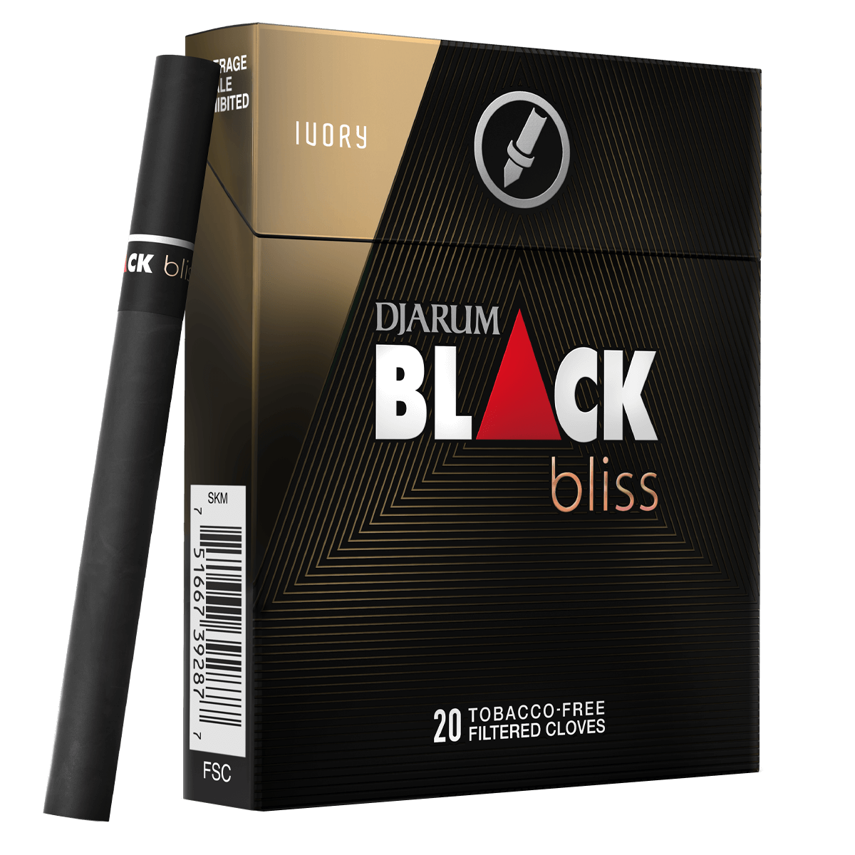 Djarum Black Bliss Ivory Filtered 10/20 Pack
