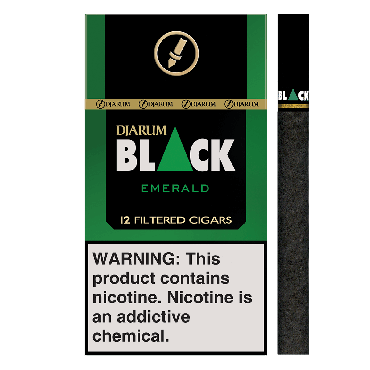 Djarum Cigars Black Emerald Filtered 10/12 Pack
