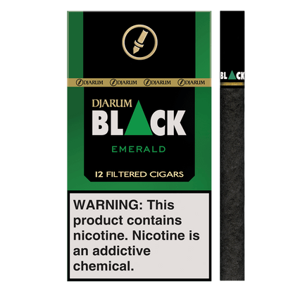 Djarum Cigars Black Emerald Filtered 10/12 Pack
