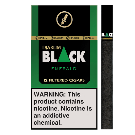 Djarum Cigars Black Emerald Filtered 10/12 Pack
