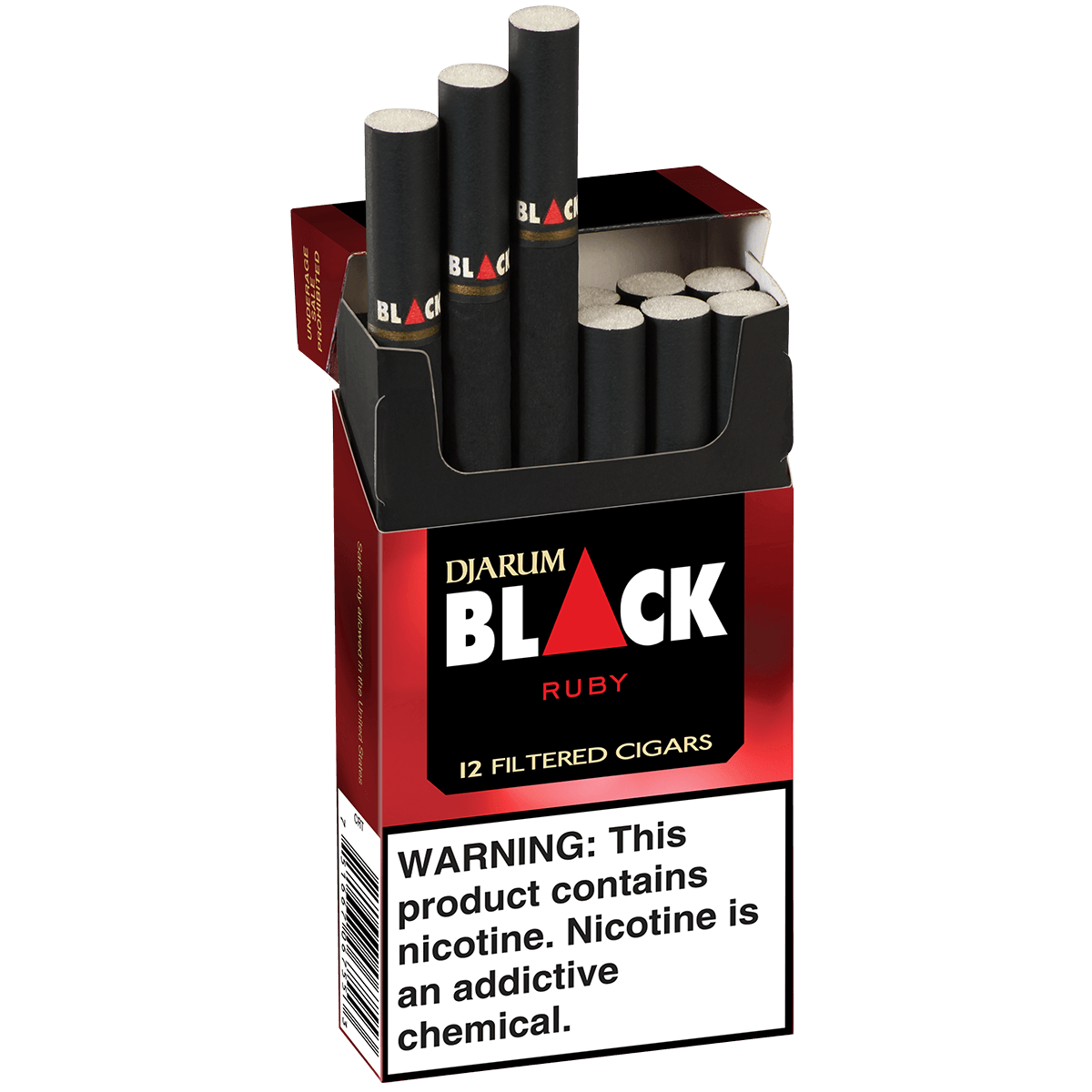 Djarum Cigars Ruby Filtered 10/12 Pack