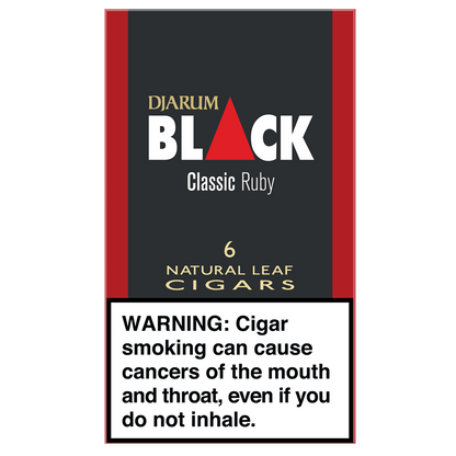 Djarum Black Classic Ruby Nl Cigars 10/6 Pack