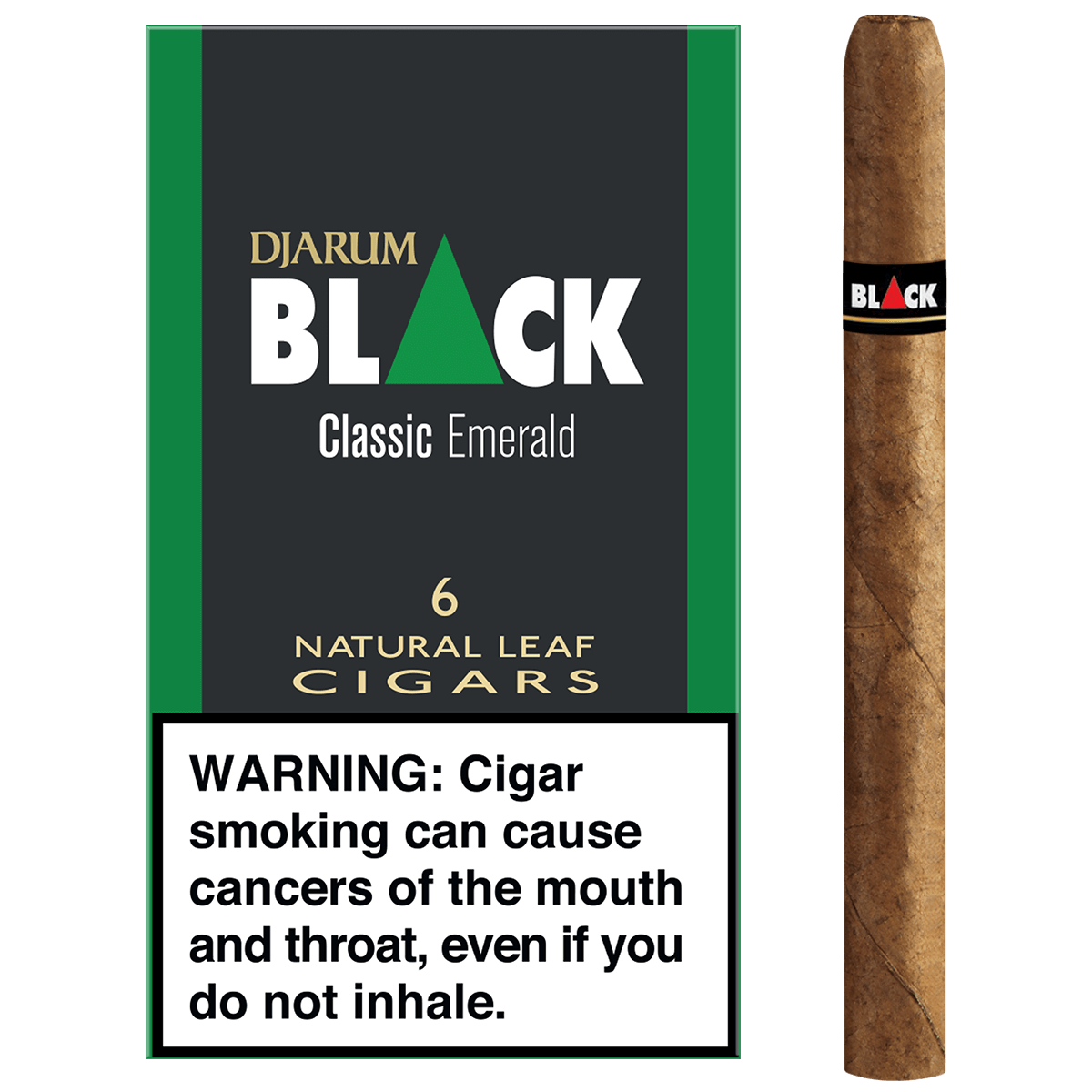 Djarum Black Classic Emerald Nl Cigars 10/6 Ct.