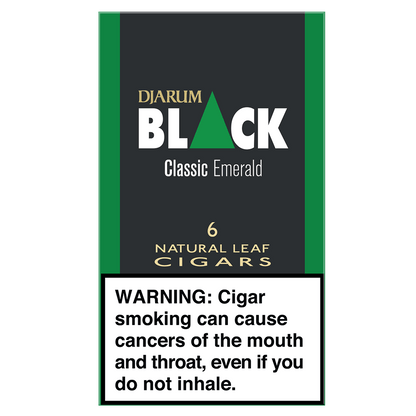 Djarum Black Classic Emerald Nl Cigars 10/6 Ct.