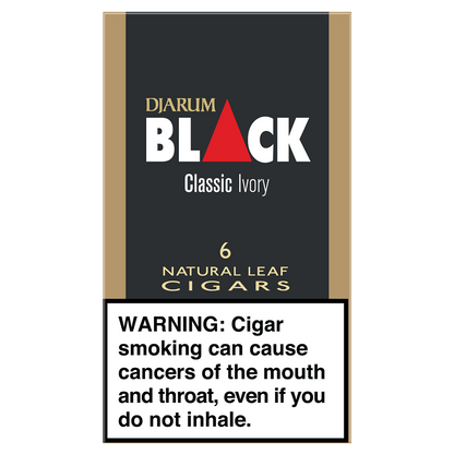 Djarum Black Classic Ivory Nl Cigars 10/6 Pack