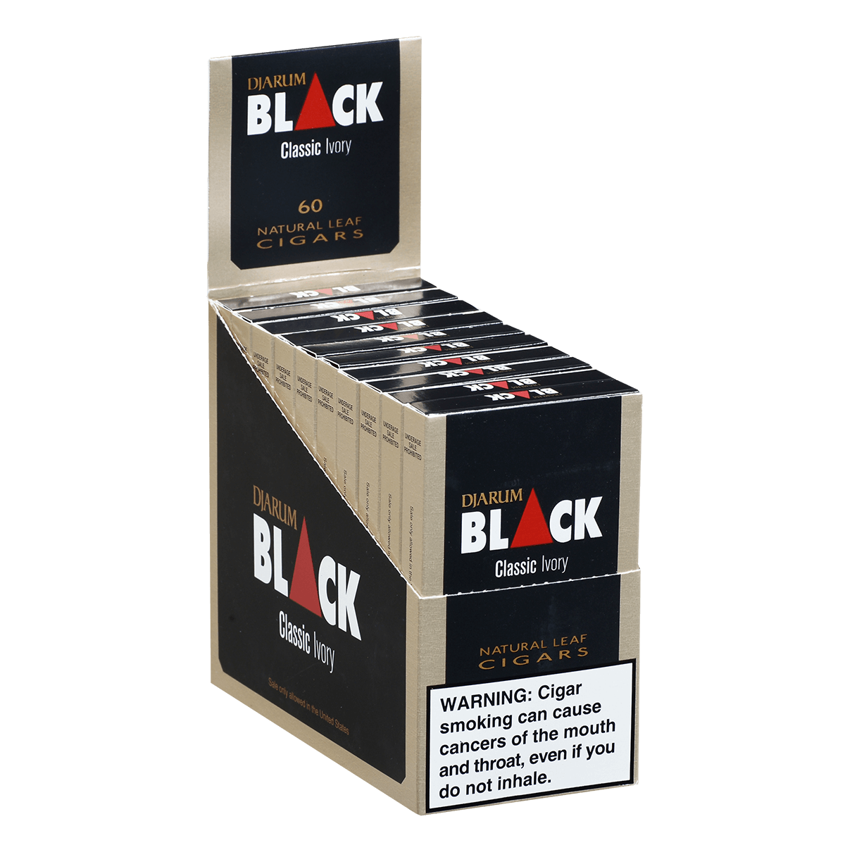 Djarum Black Classic Ivory Nl Cigars 10/6 Pack