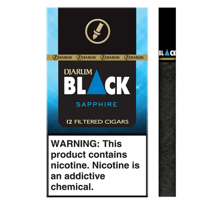Djarum Cigars Black Sapphire Filtered 10/12 Pack