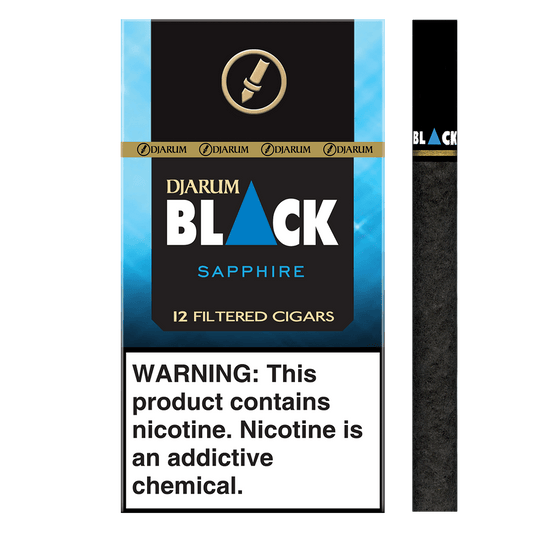 Djarum Cigars Black Sapphire Filtered 10/12 Pack