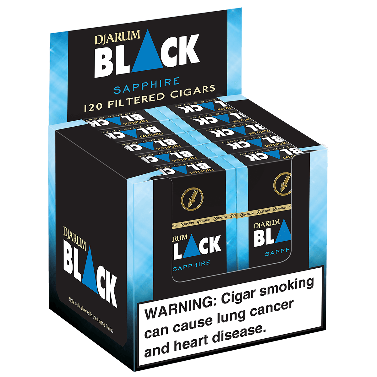 Djarum Cigars Black Sapphire Filtered 10/12 Pack