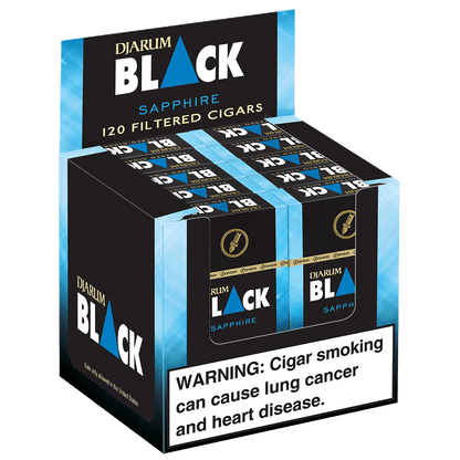 Djarum Cigars Black Sapphire Filtered 10/12 Pack
