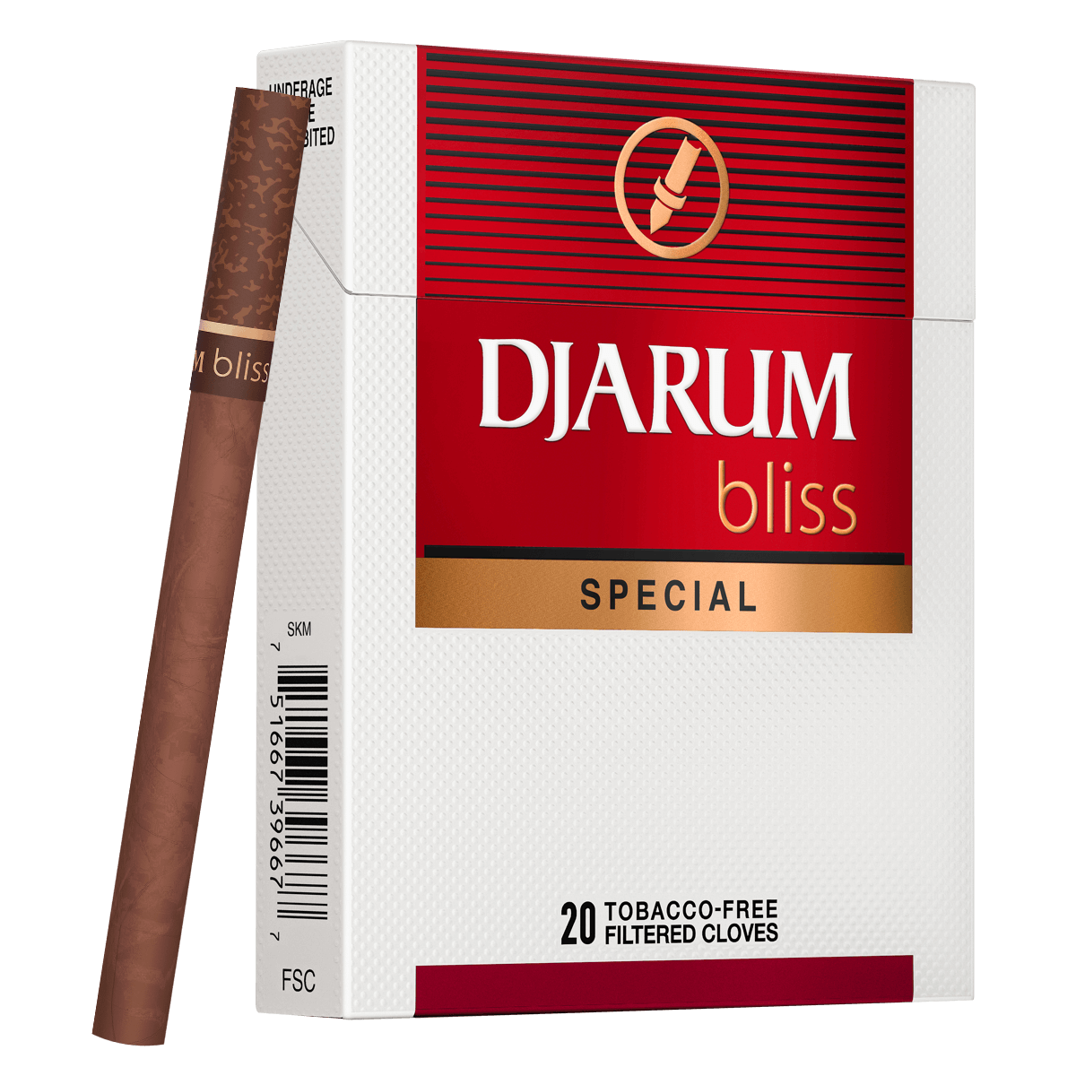 Djarum Bliss Special Blend Filtered 10/20 Pack