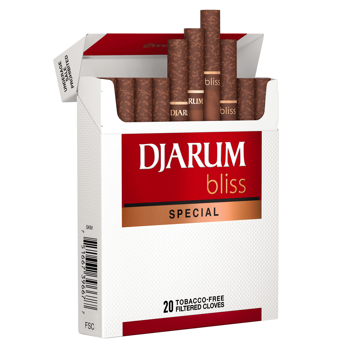 Djarum Bliss Special Blend Filtered 10/20 Pack