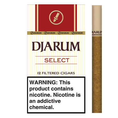 Djarum Cigars Select Filtered 10/12 Pack