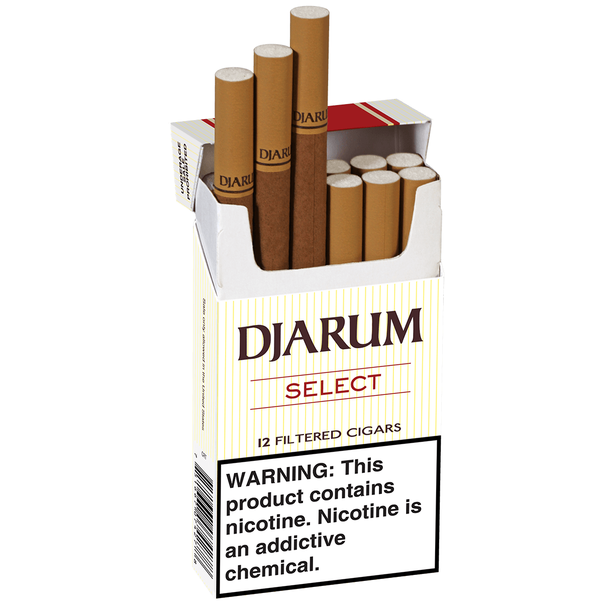 Djarum Cigars Select Filtered 10/12 Pack