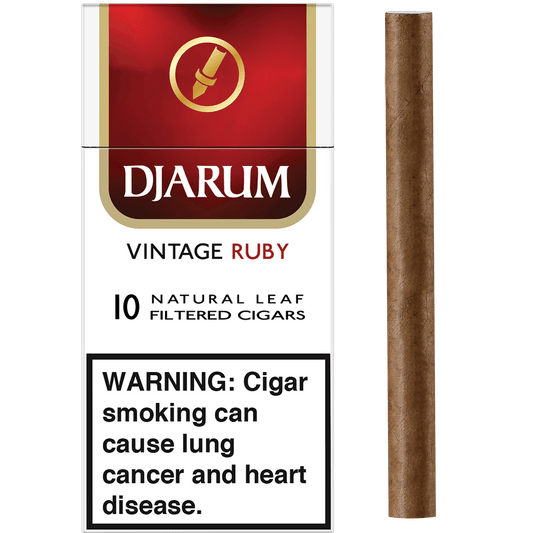 Djarum Vintage Ruby Nl Filtered Cigars 10/10 Pack