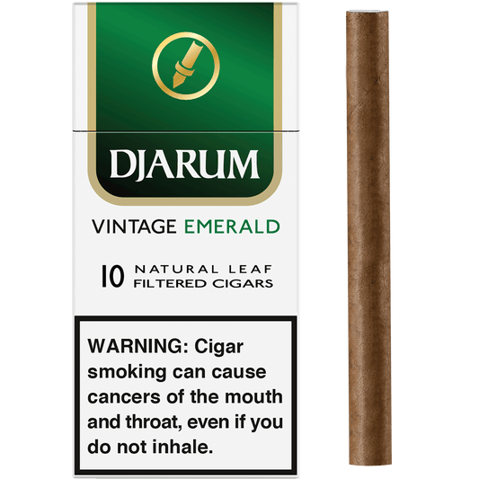 Djarum Vintage Emerald Nl Filtered Cigars 10/10 Pack