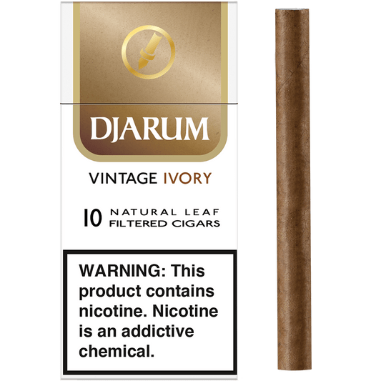 Djarum Vintage Ivory Nl Filtered Cigars 10/10 Pack