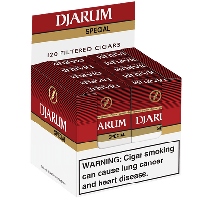 Djarum Cigars Special Filtered Cigars 10/12. Pack