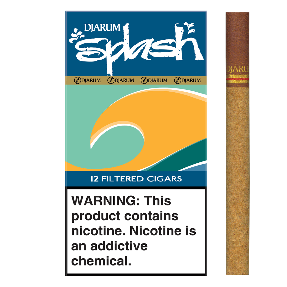 Djarum Cigars Splash Filtered 10/12 Pack