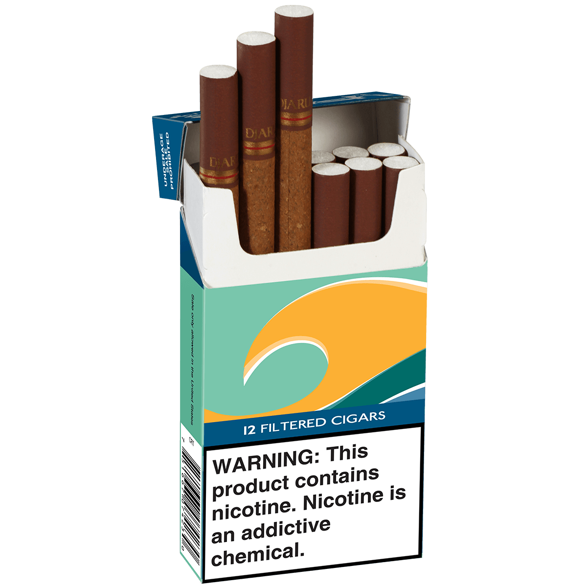 Djarum Cigars Splash Filtered 10/12 Pack