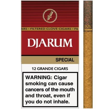 Djarum Special Grande Filtered Cigars 10/12Pack