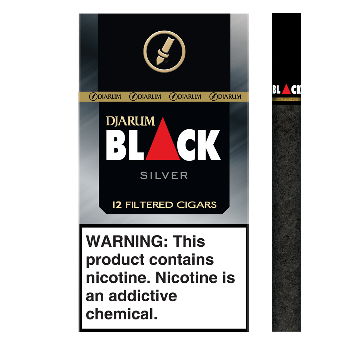 Djarum Black Silver Filtered 10/12 Pack