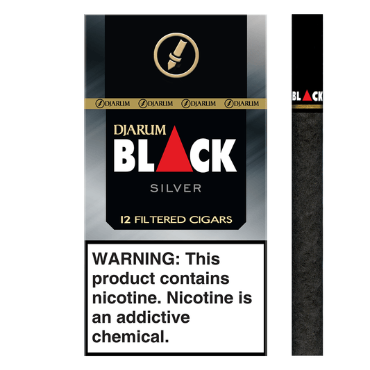 Djarum Black Silver Filtered 10/12 Pack