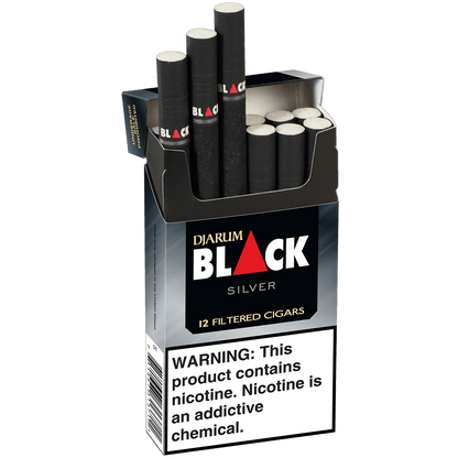 Djarum Black Silver Filtered 10/12 Pack