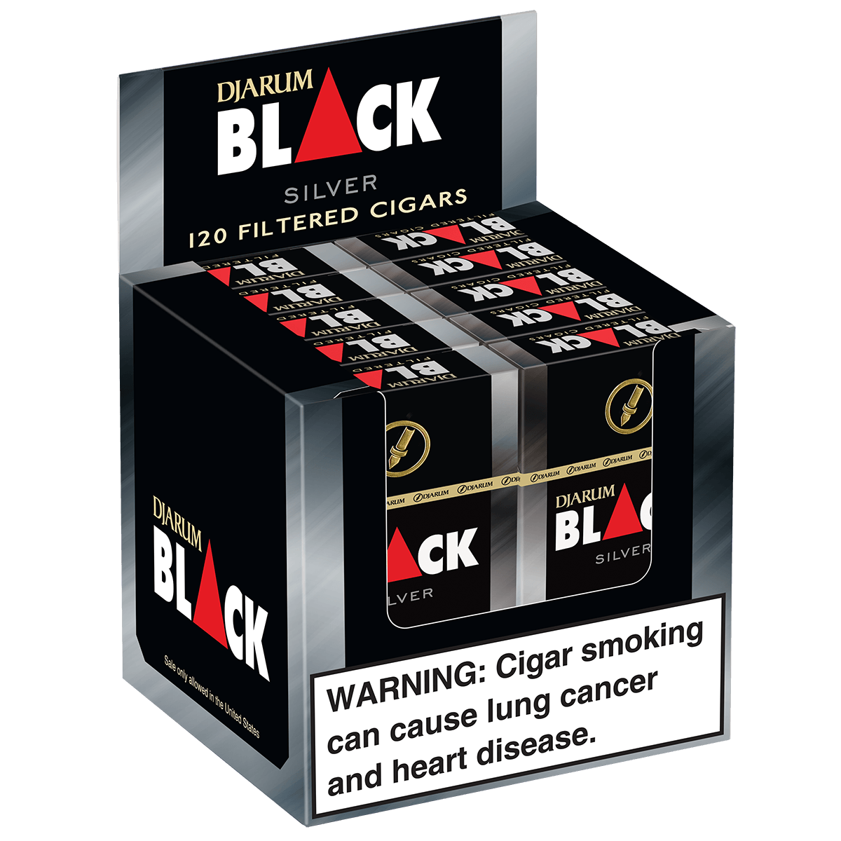 Djarum Black Silver Filtered 10/12 Pack