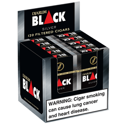 Djarum Black Silver Filtered 10/12 Pack