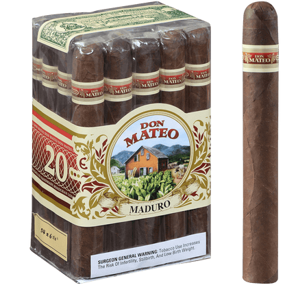Don Mateo Maduro #11 20 Ct. Bundle 6.63X54