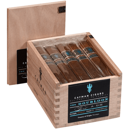 Cayman Cigars Doubloon Toro 20 Ct. Box 6.00X56