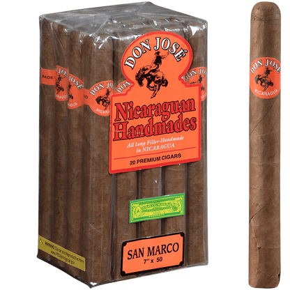 Don Jose San Marco Natural 20 Ct. Bundle 7.00X50